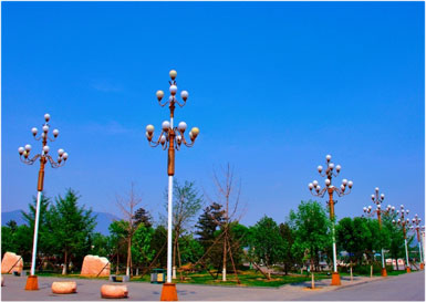 广州太阳能路灯展示