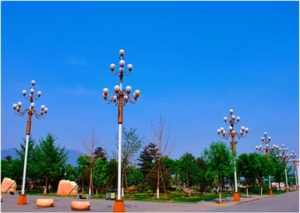 澄迈县太阳能路灯展示